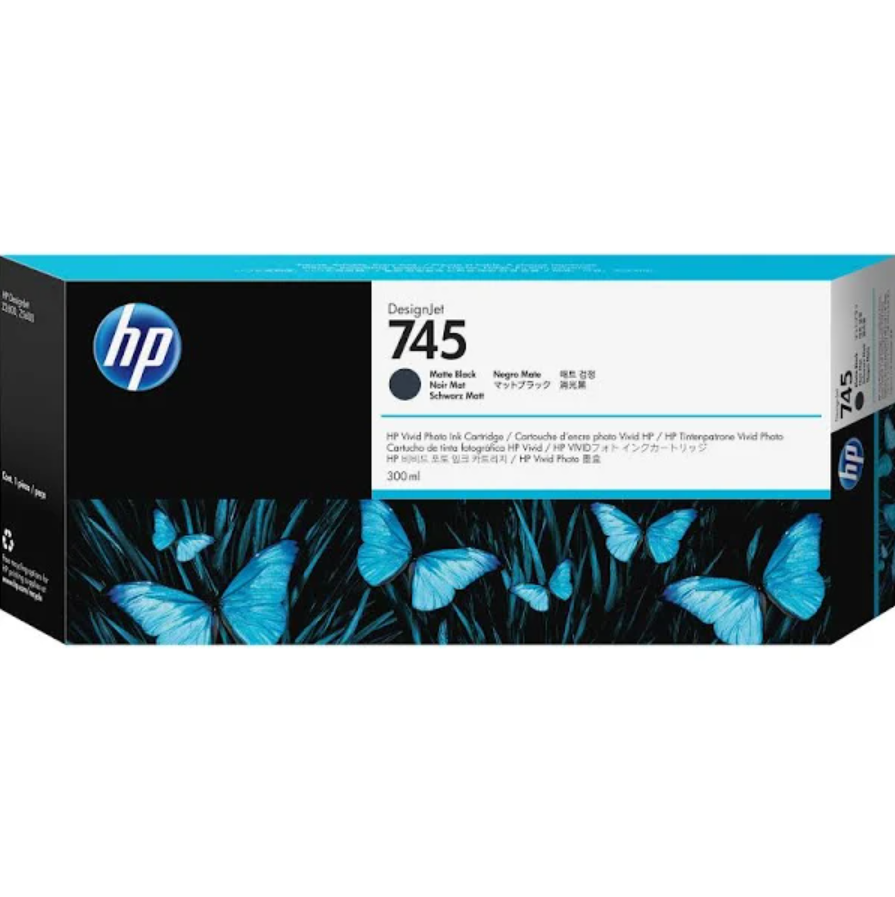 745 300-ML MATTE BLACK INK