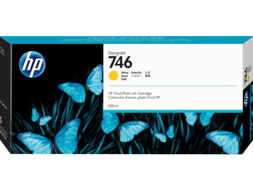 746 300ML YELLOW INK CARTRIDGE