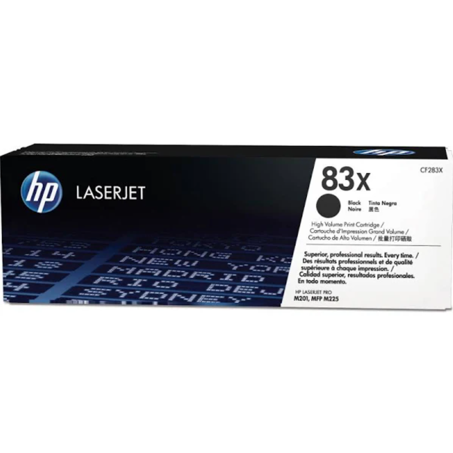 83X BLACK TONER CARTRIDGE CF283X