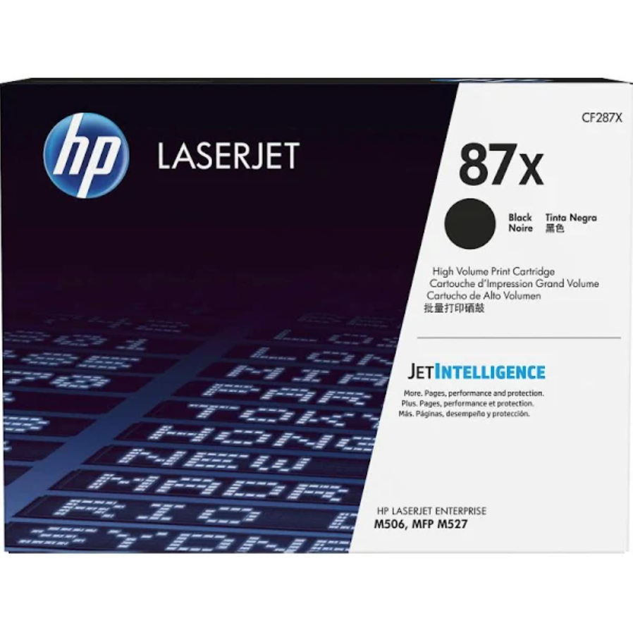 87X BLACK LASERJET TONER