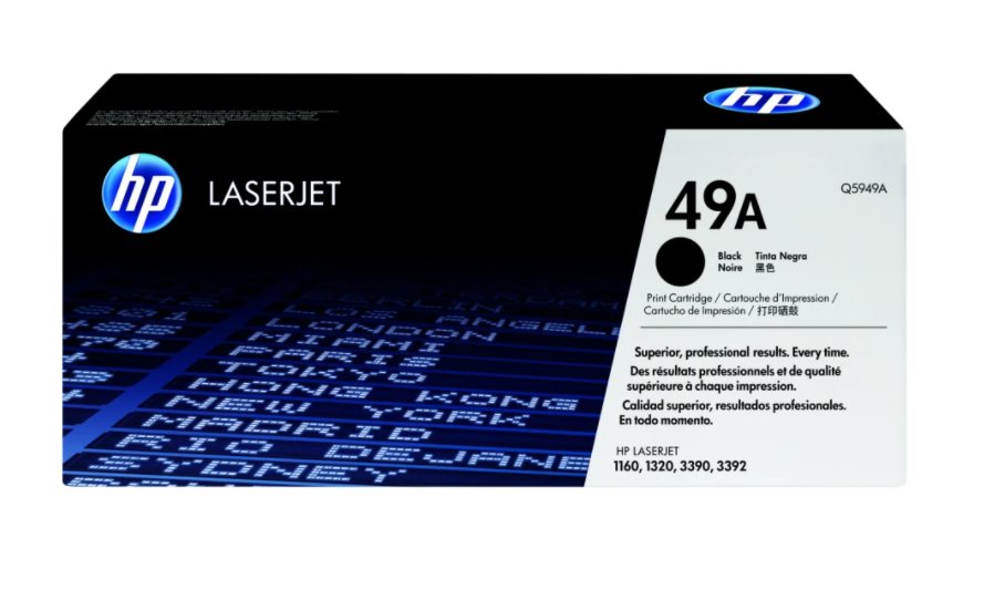 BLACK TONER CARTRIDGE LASERJET Q5949A