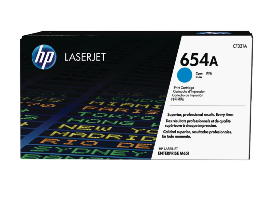 CF331A 654 CYAN TONER
