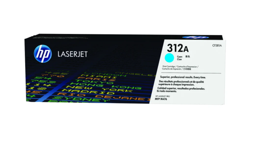 CF381A 312A CYAN TONER