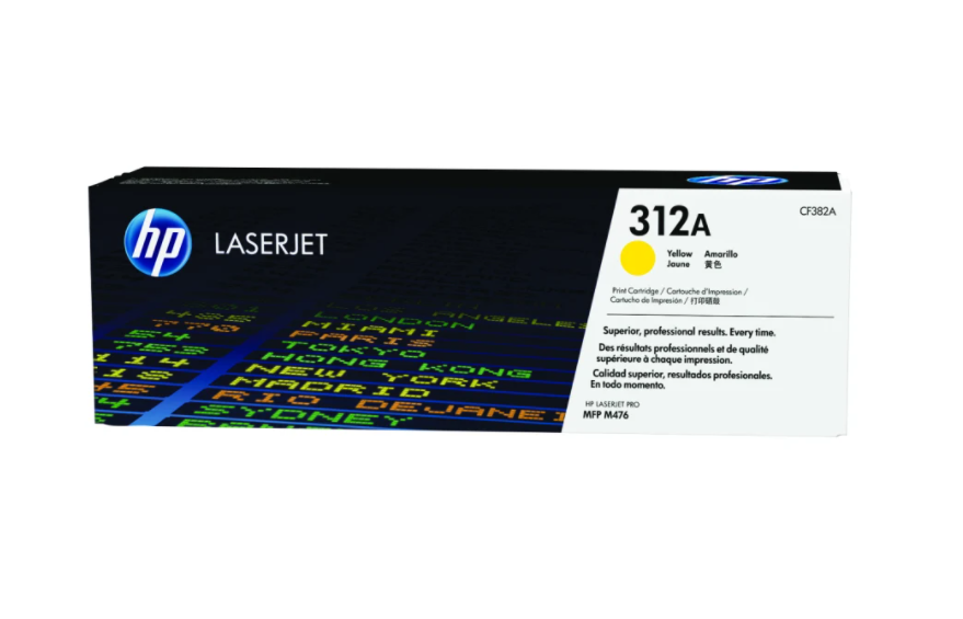 CF382A 312A YELLOW TONER