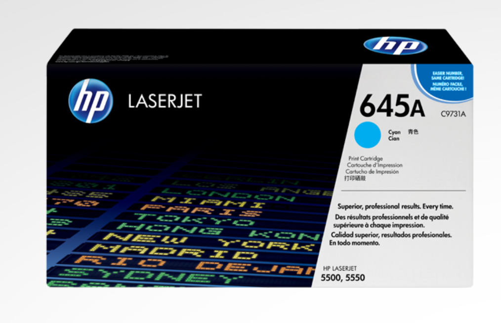 CYAN TONER CART 12K YLD C9731A