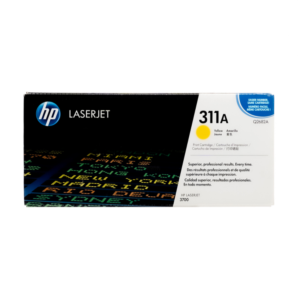 HP Colour LaserJet 3700, 3700N, 3700DN, 3700DTN (HP 311A) - Toner Cartridge, Yel