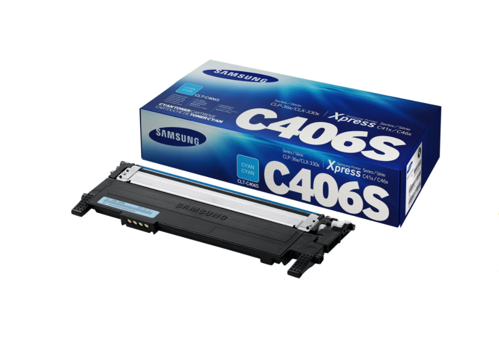 SAMSUNG CLT-C406S CYAN TONER