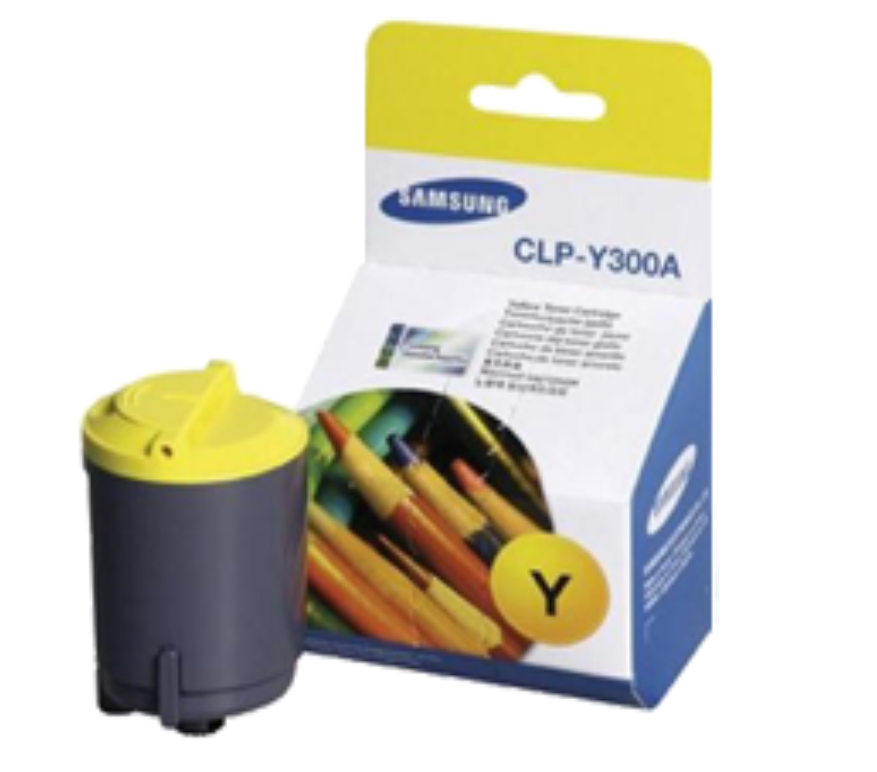 Samsung CLP-300, CLP-300N; CLX-2160N, CLX-3160FN - Toner Cartridge, Yellow