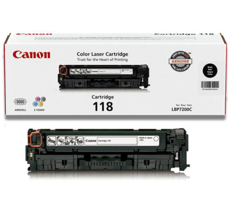 BLACK 118 TONER CARTRIDGE