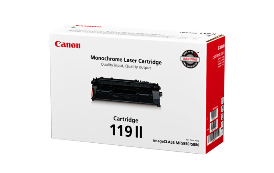 BLACK 119 TONER CARTRIDGE II