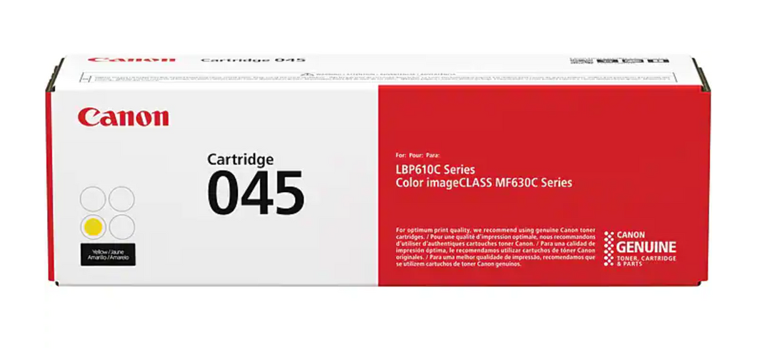 CANON CARTRIDGE 045 YELLOW