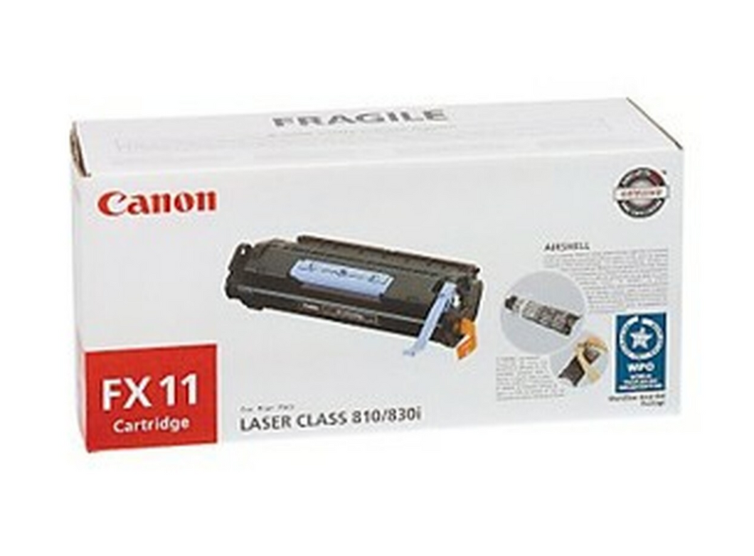 CANON FX11 BLACK TONER CARTRIDGE FOR USE IN LASERCLASS 810 830I FX-11