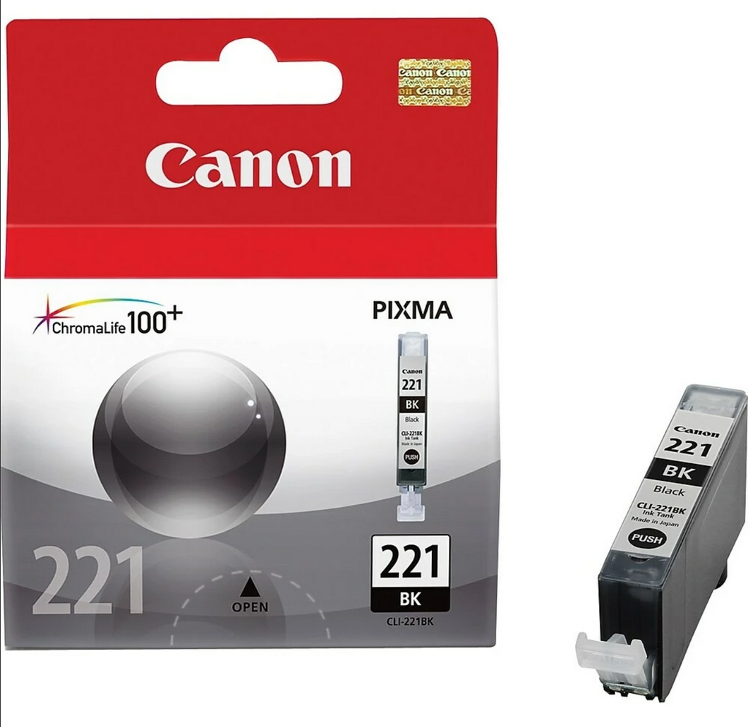 CLI-221 INK BLK 3 PK 2946B001-K