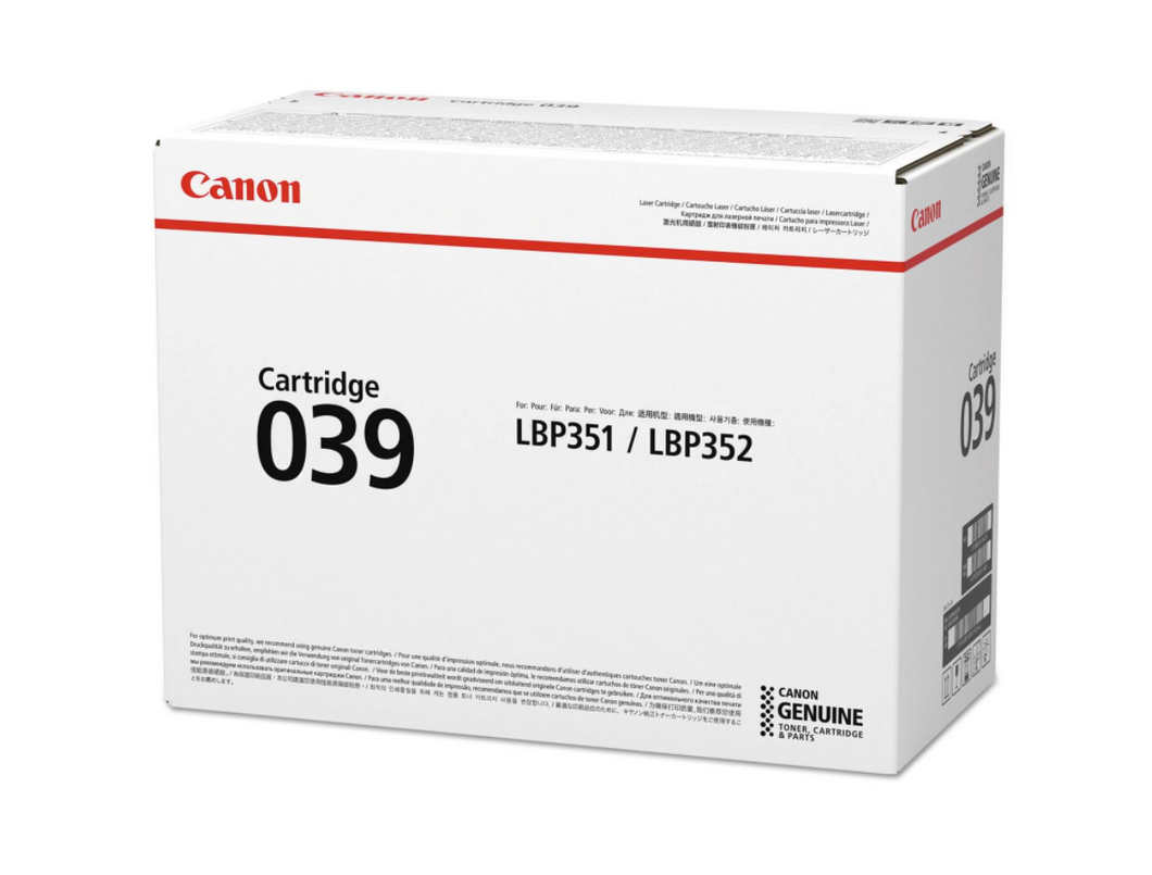 CRG039 TONER CANON CARTRIDGE 39