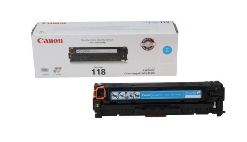 CYAN 118 TONER CARTRIDGE