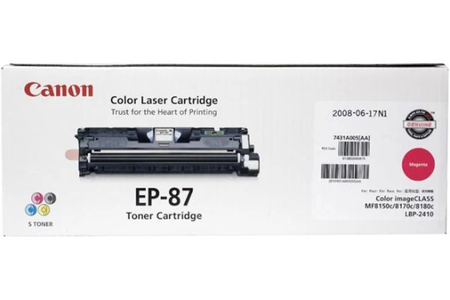 EP-87 MAGENTA TONER CARTRIDGE