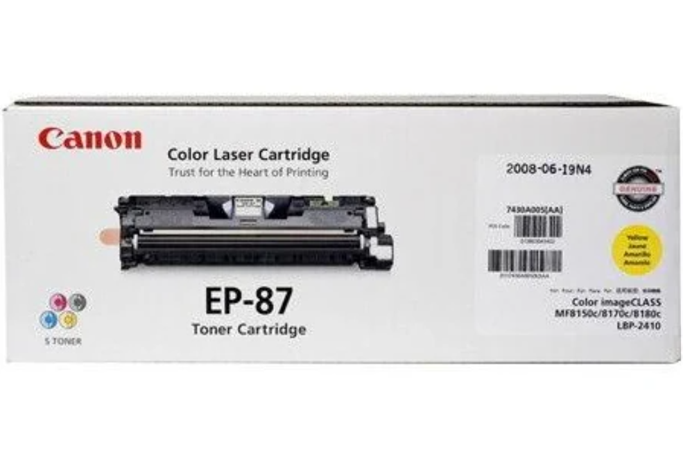 EP-87 Y TONER CARTRIDGE YELLOW