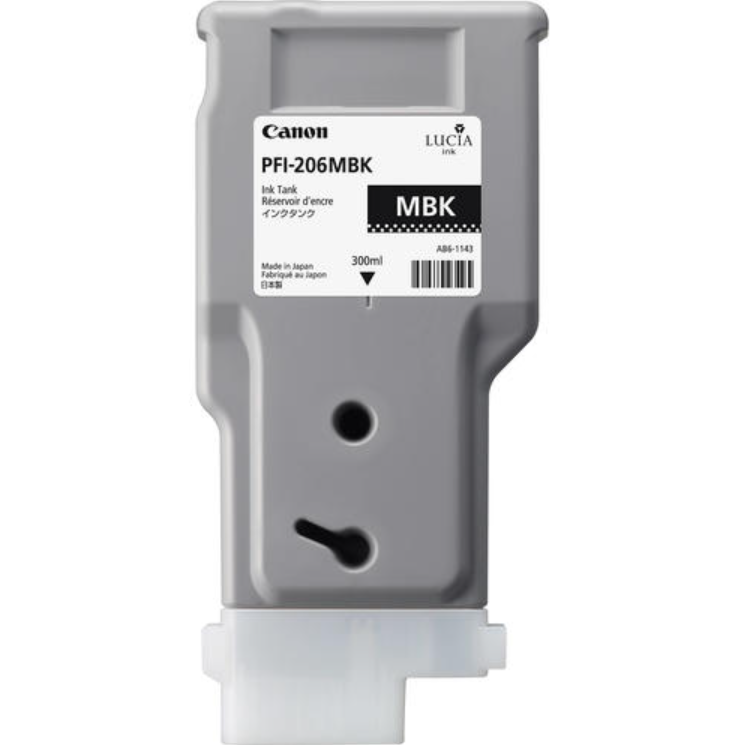 PFI-206MBK MATTE BK FOR IPF6400