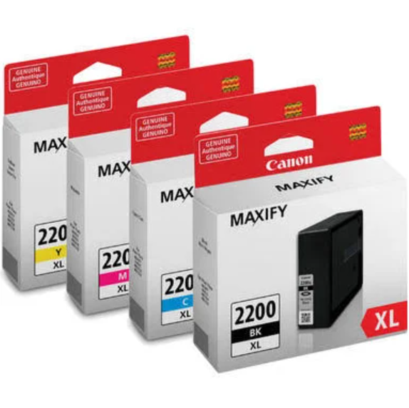 PGI-2200XL BK C M Y