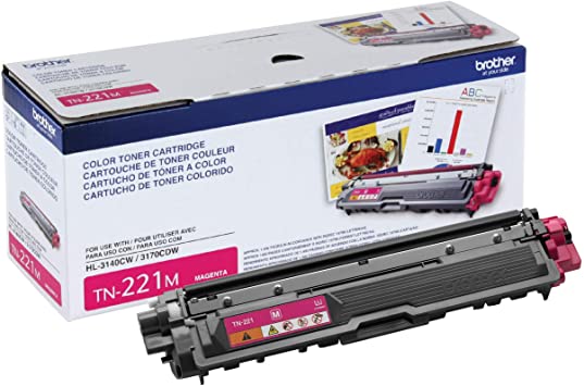 Brother TN-221M Original Magenta Toner Cartridge