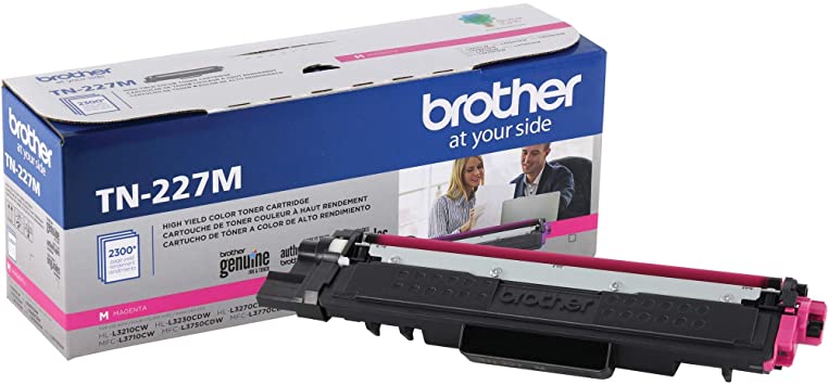 Brother TN227M Original Magenta Toner Cartridge High Yield