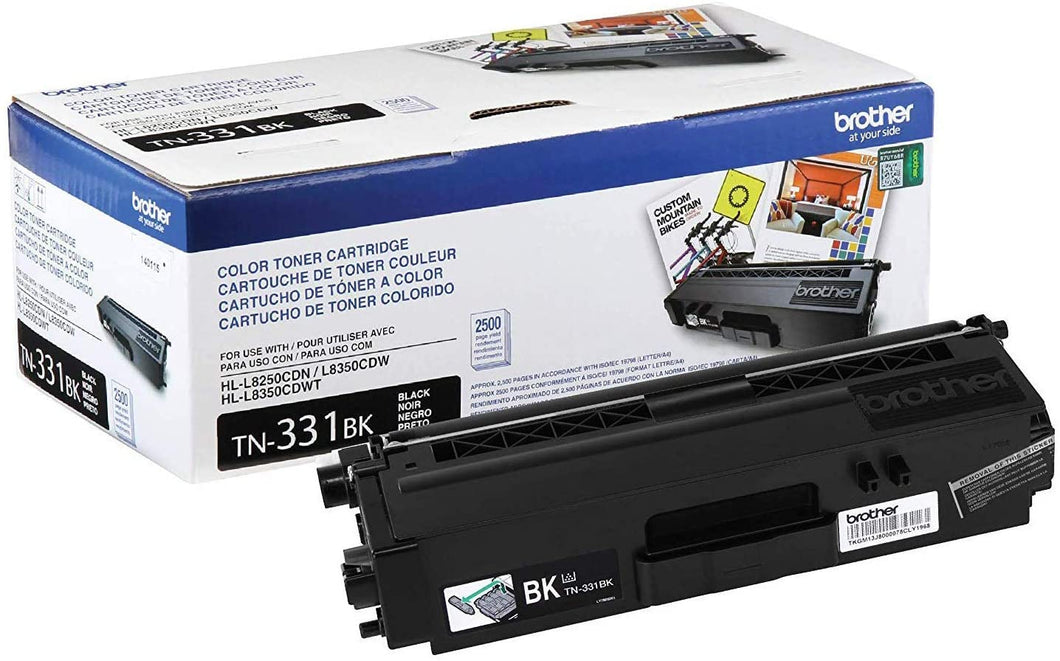 Brother TN331BK Original Black Toner Cartridge