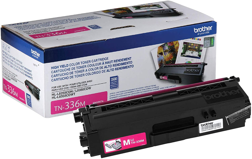 Brother TN336M Original Magenta Toner Cartridge High Yield