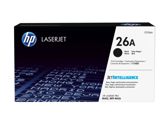 26A BLACK LASERJET TONER