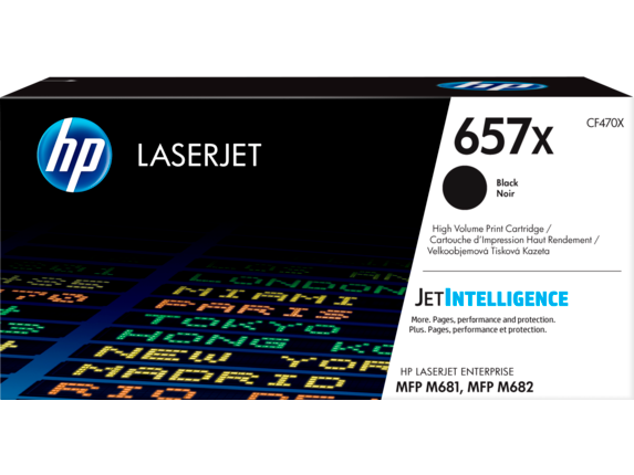 657X BLACK LASERJET TONER