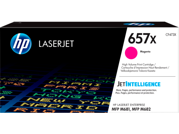 657X MAGENTA LASERJET TONER