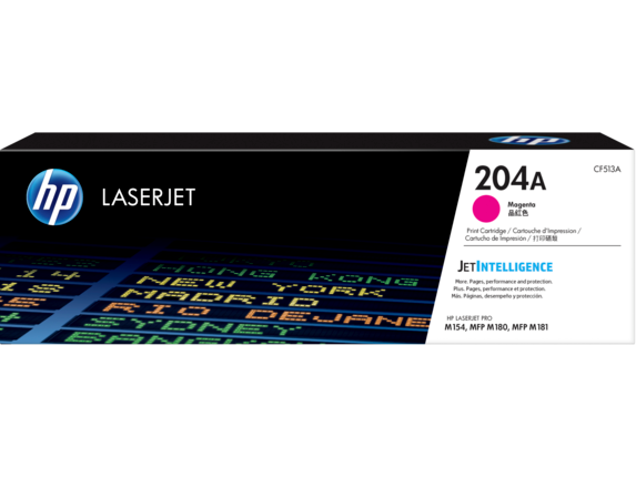 HP 204A Magenta LaserJet Toner Cartridge CF513A