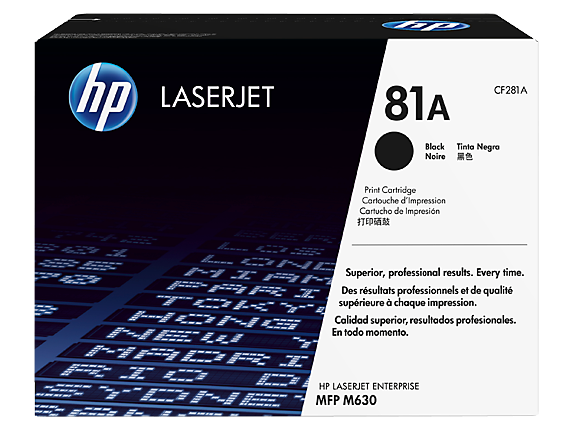 81A BLACK LASERJET TONER