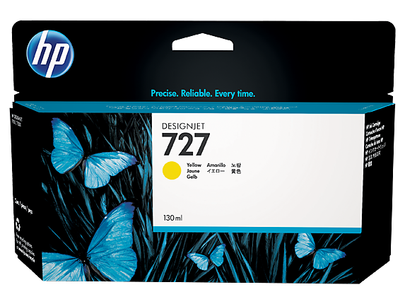 727 130ML B3P21A YELLOW INK