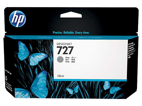 HP 727  Original Gray Designjet Ink Cartridge B3P24A