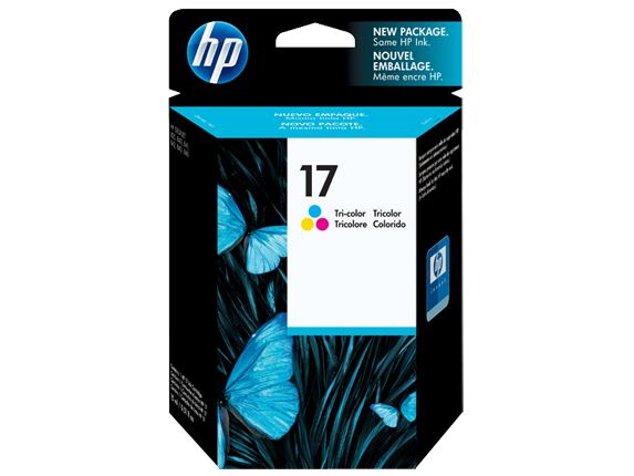 HP 17 C6625A TRICOLOR INK CARTRIDGE