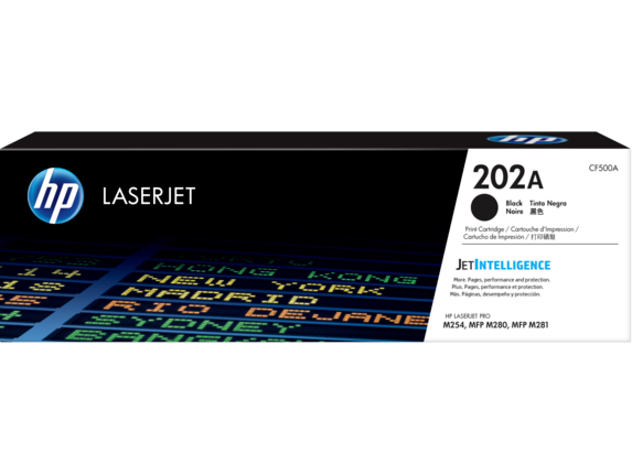 HP 202A (CF500A ) Black Original LaserJet Toner Cartridge