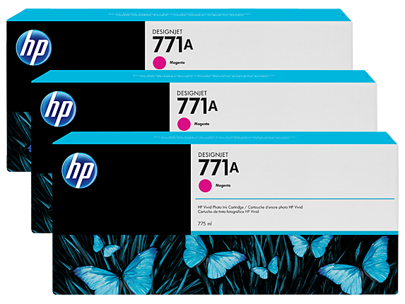 3PACK 771A MAGENTA INK CARTRIDGES