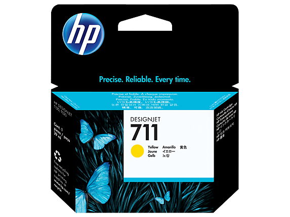 711 29ML YELLOW INK CARTRIDGE