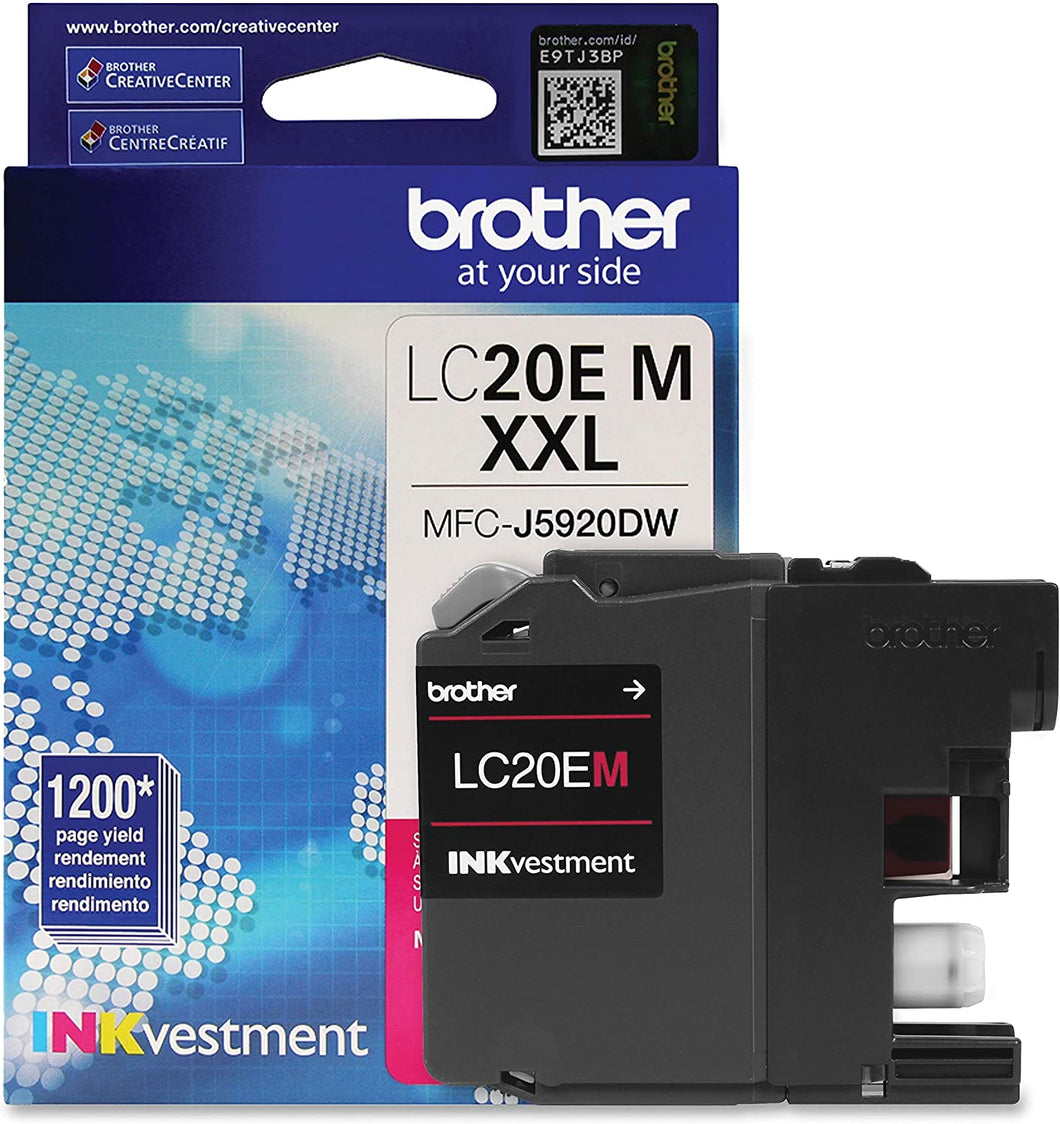 Brother LC20EMS Original Magenta Ink Cartridge Extra High Yield