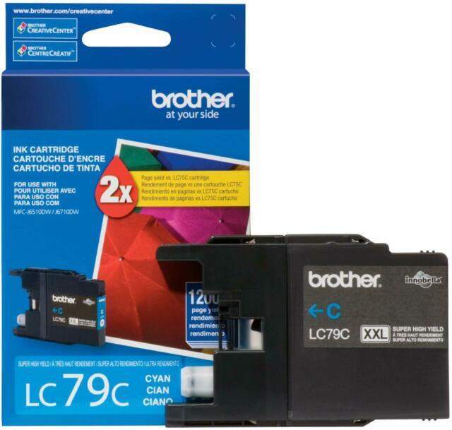 Brother LC79C Original Cyan Ink Cartridge Extra High Yield