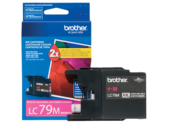 Brother LC79M Original Magenta Ink Cartridge Extra High Yield