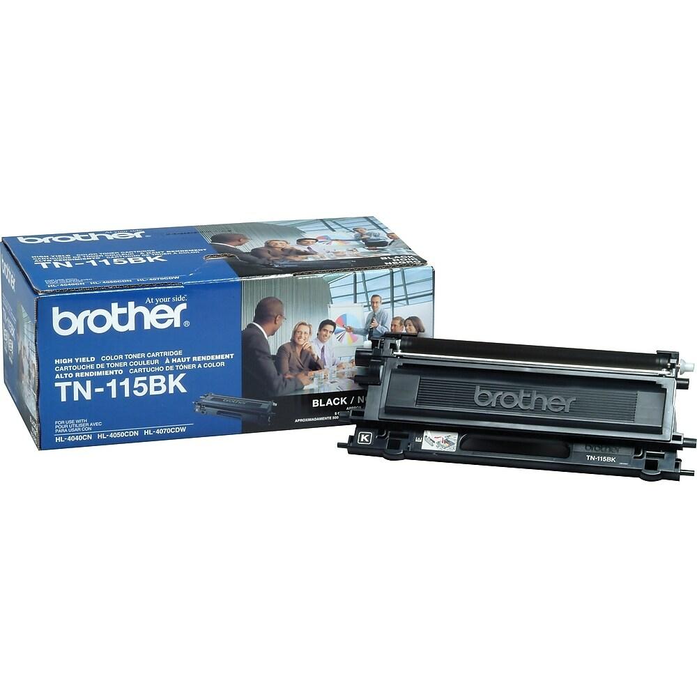 Brother TN115BK Original Black Toner Cartridge