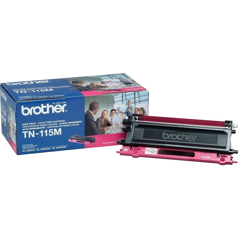 Brother TN115M Original Magenta Toner Cartridge