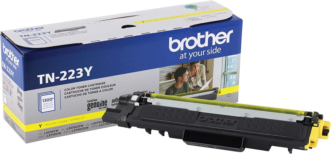 Brother TN223Y Original Yellow Toner Cartridge