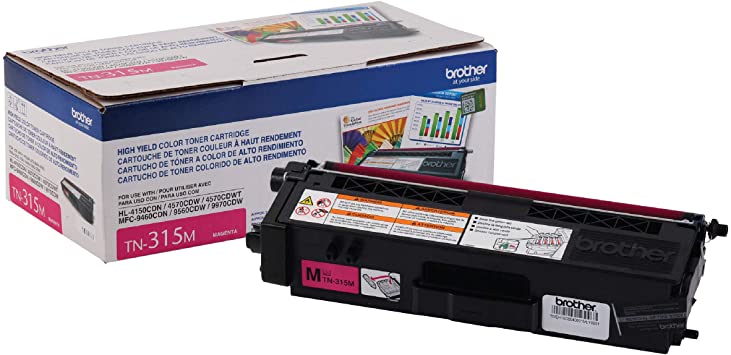 Brother TN-315M Original Magenta Toner Cartridge High Yield