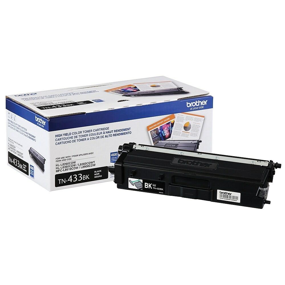 Brother HIGH YIELD TONER CARTRIDGE TN433BK Original