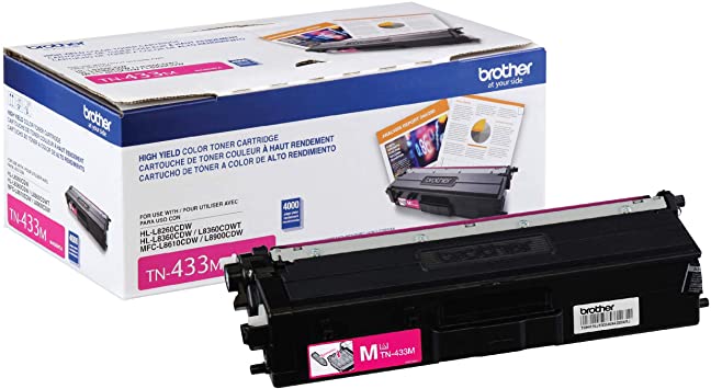 Brother HIGH YIELD TONER CARTRIDGE TN433M Original