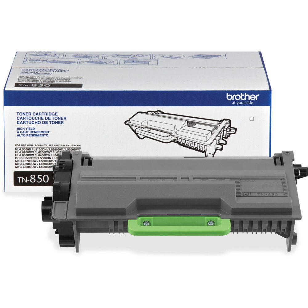 Brother TN850 Original Black Toner Cartridge High Yield